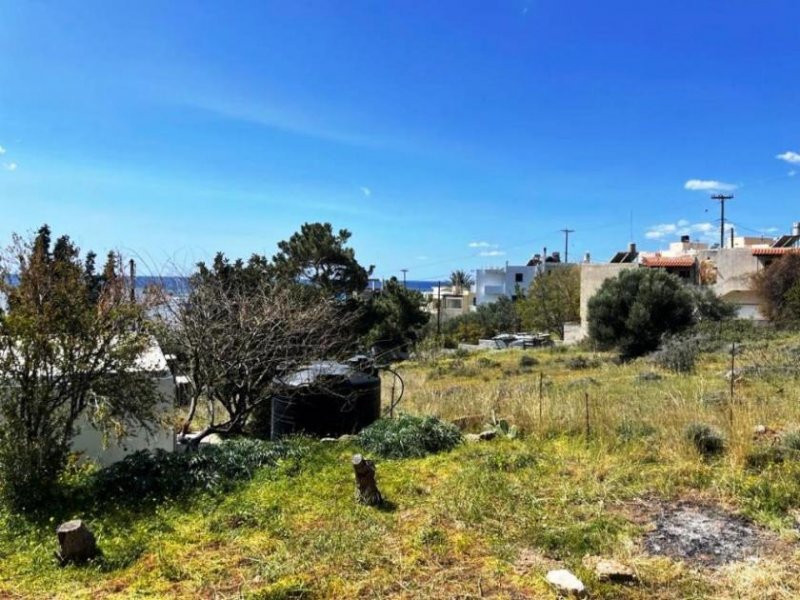 Makry Gialos Südostkreta, Makry Gialos: Grundstück mit Meerblick zu verkaufen Grundstück kaufen